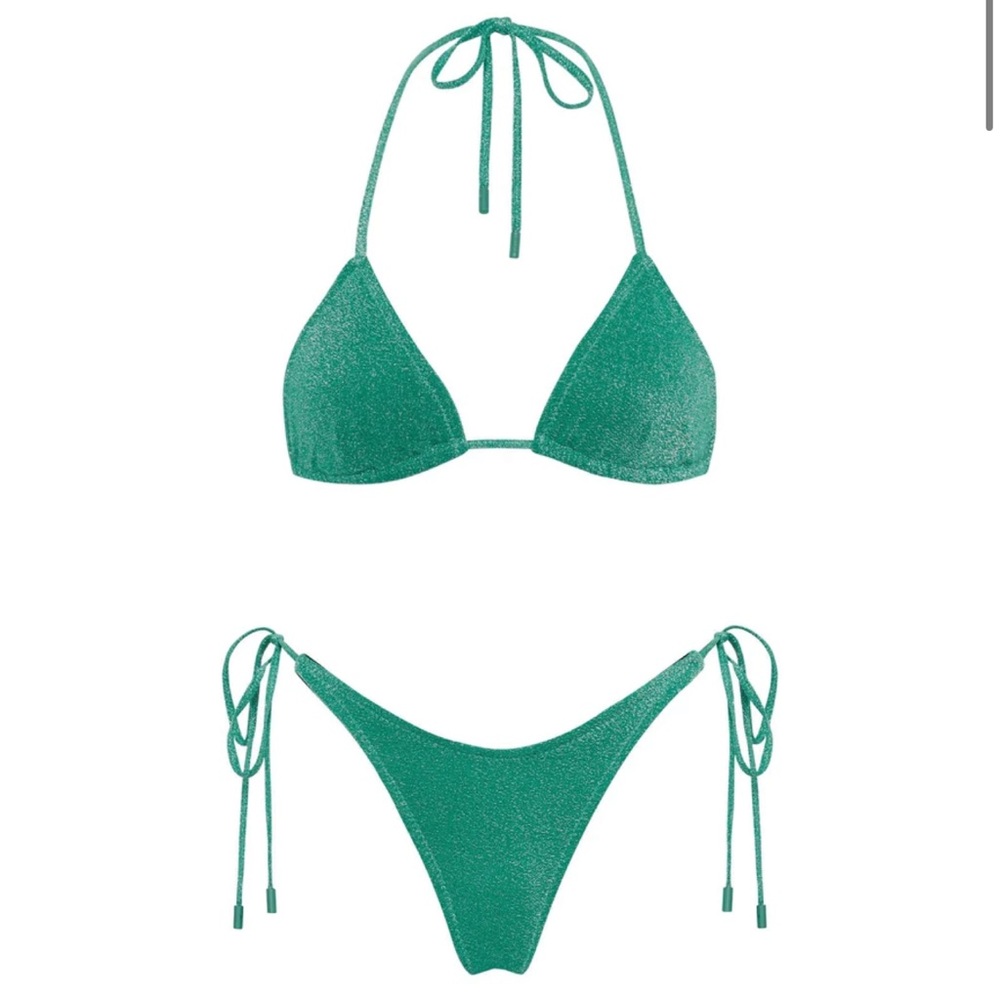 Triangl vinca jaded sparkle bikini